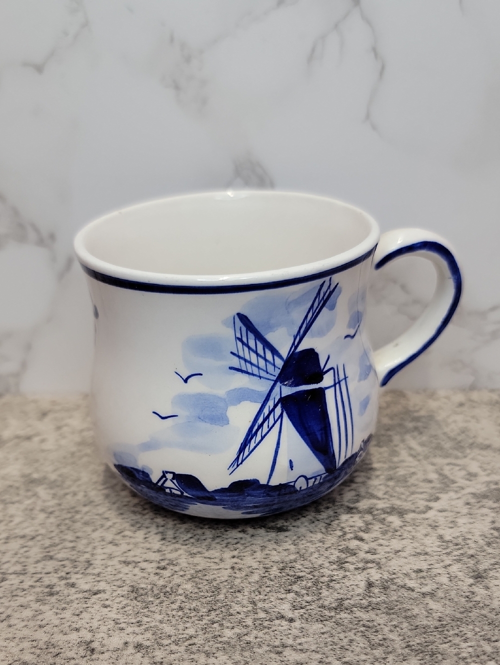 Vintage Delfts Blue Coffee Mug